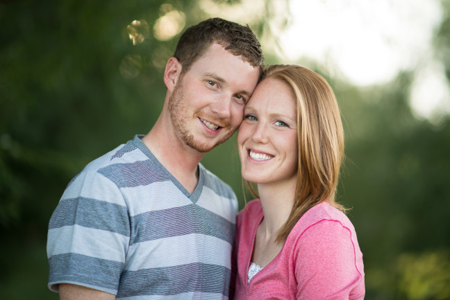 Denver Engagement Photography bluff lake