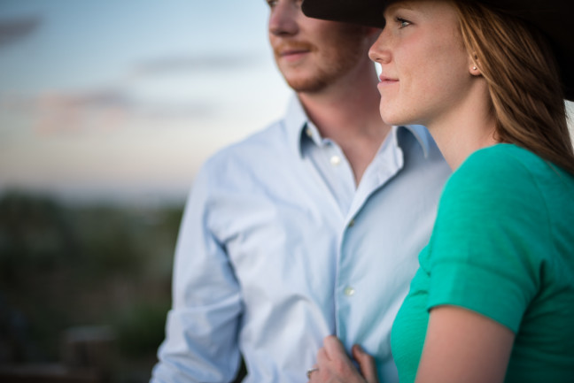 Denver Engagement Photography bluff lake