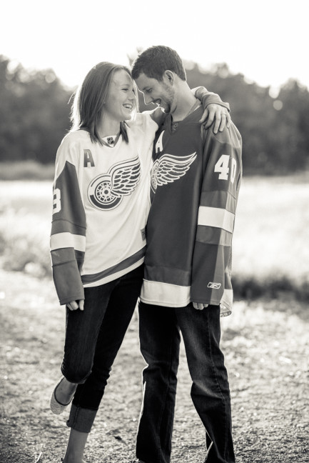Denver Engagement Photography bluff lake
