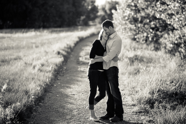 Denver Engagement Photography bluff lake
