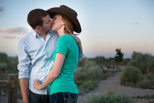 Denver Engagement Photography bluff lake
