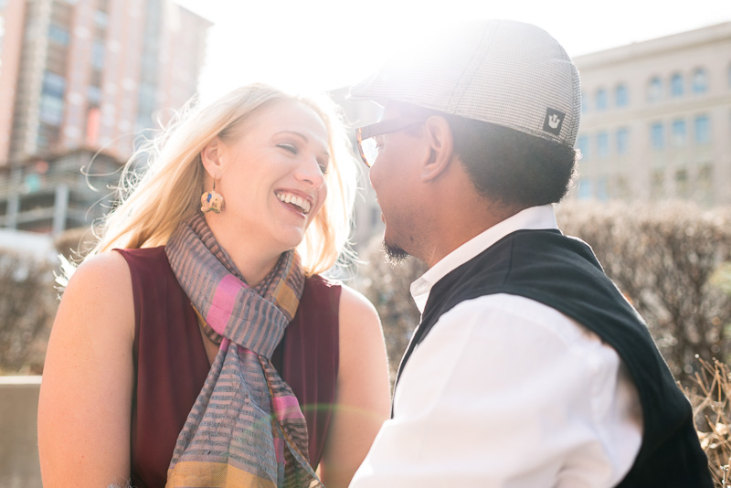 Denver LoDo Engagement photography