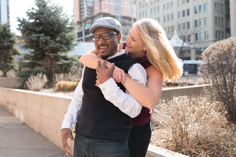 Denver LoDo Engagement photography