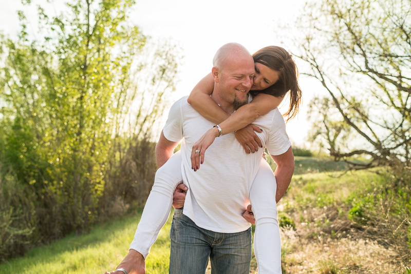 Denver Engagement Photography piggyback