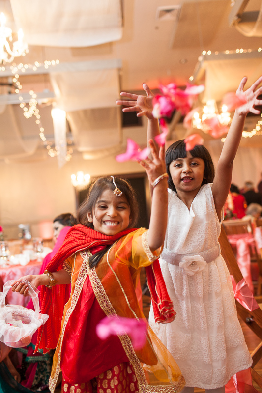 Denver Pakistani Wedding flower girls