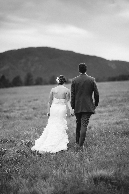 Spruce Mountain Ranch Wedding Photography bride and groom walking