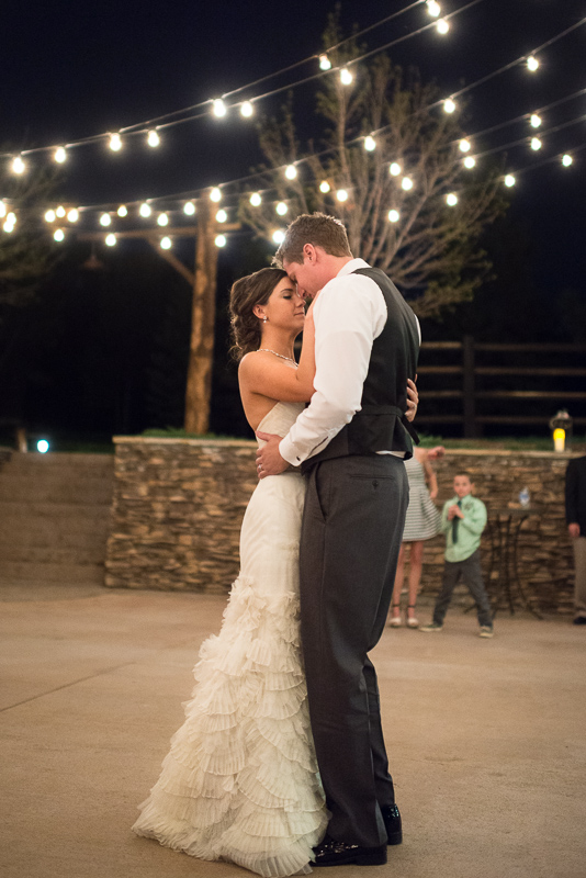 Spruce Mountain Ranch Wedding Photography first dance
