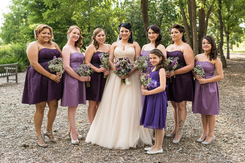 Denver Wedding Photographer Hudson Gardens ladies