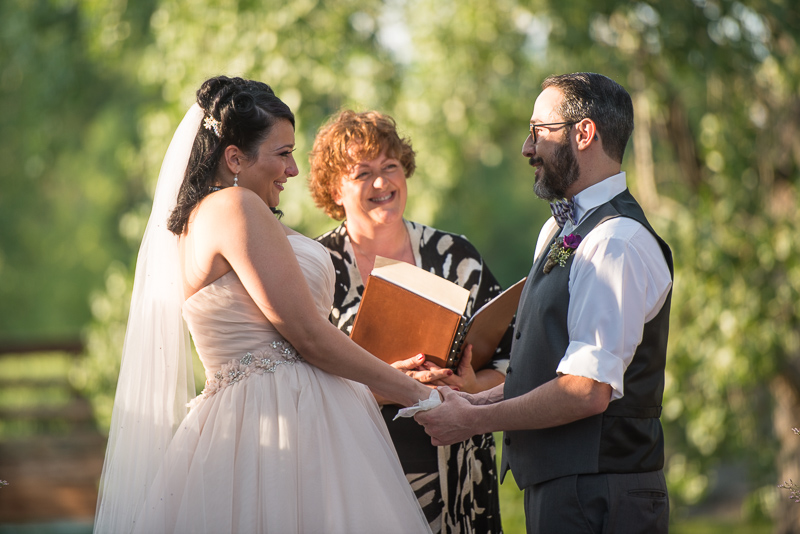 Denver Wedding Photographer Hudson Gardens ceremony