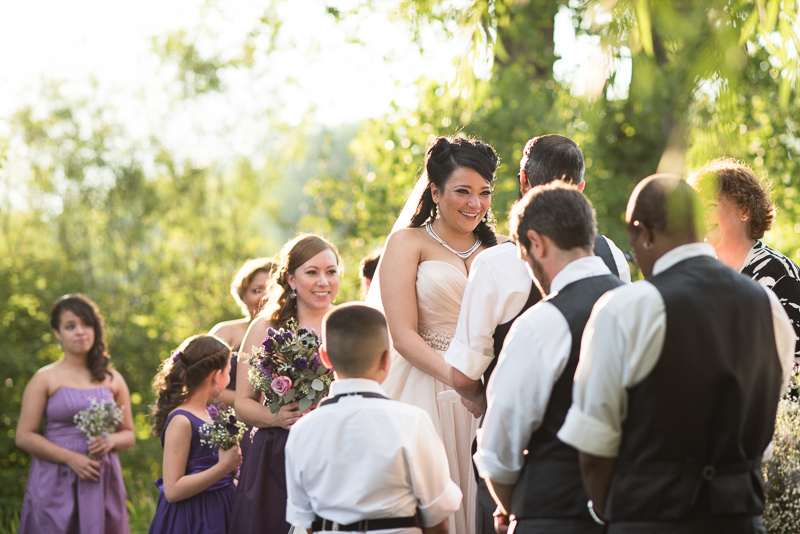 Denver Wedding Photographer Hudson Gardens ceremony