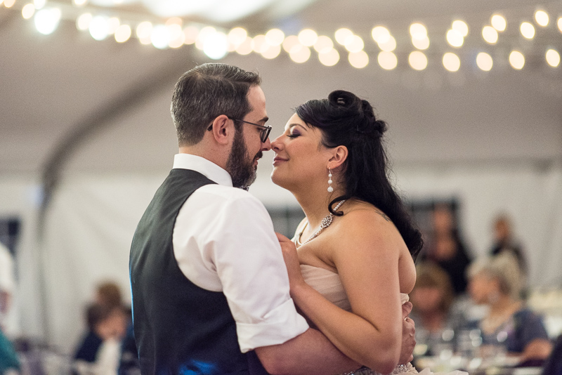 Denver Wedding Photographer Hudson Gardens first dance