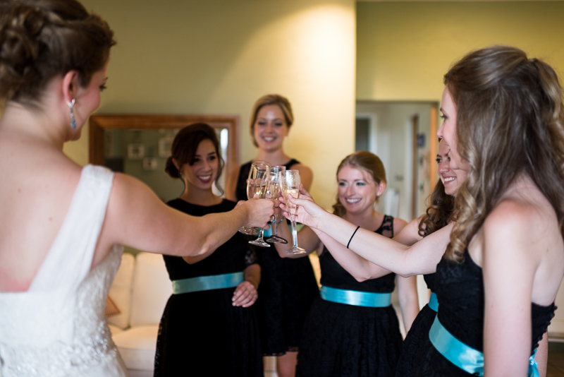 Golden Wedding Photographer toast