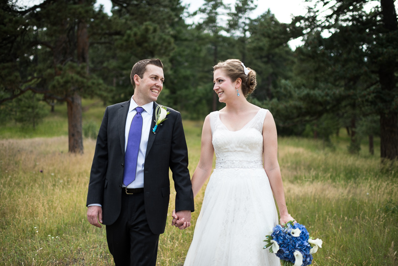 Golden Wedding Photographer couple walking and laughing