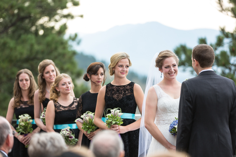 Golden Wedding Photographer wedding deck ceremony