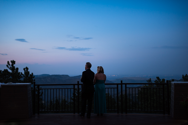 Golden Wedding Photographer mount vernon wedding deck