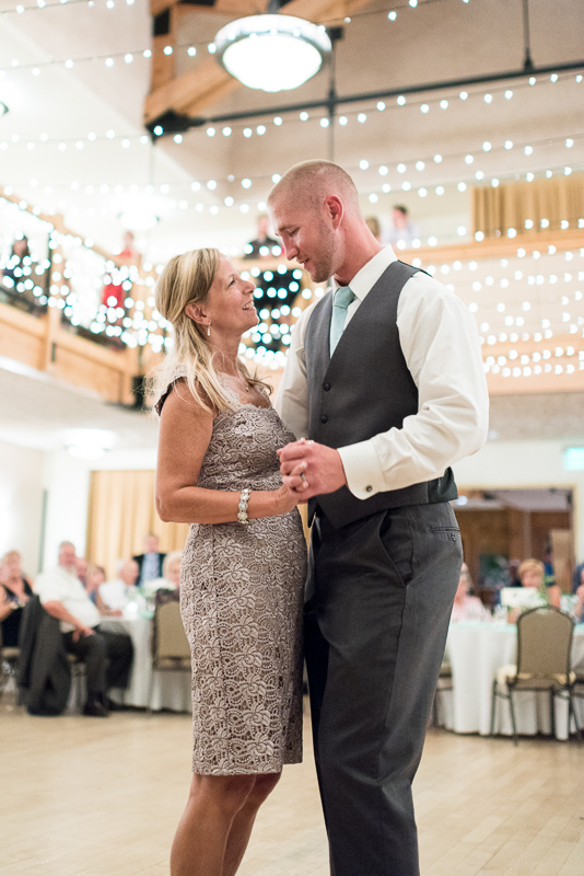 Silverthorne Wedding Photographer mother son dance