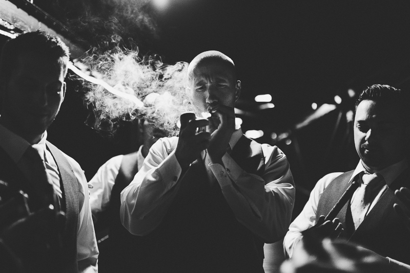 Silverthorne Wedding Photographer cigar