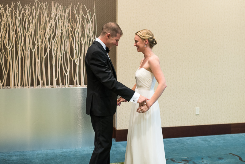 Denver Opera House Wedding Photographer first look