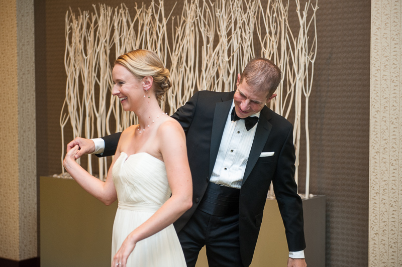 Denver Opera House Wedding Photographer first look