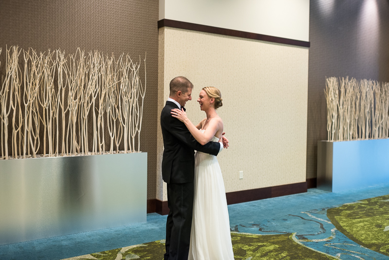 Denver Opera House Wedding Photographer first look