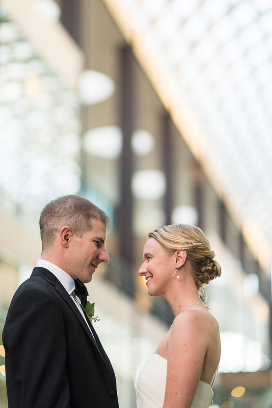 Denver Opera House Wedding Photographer bride and groom