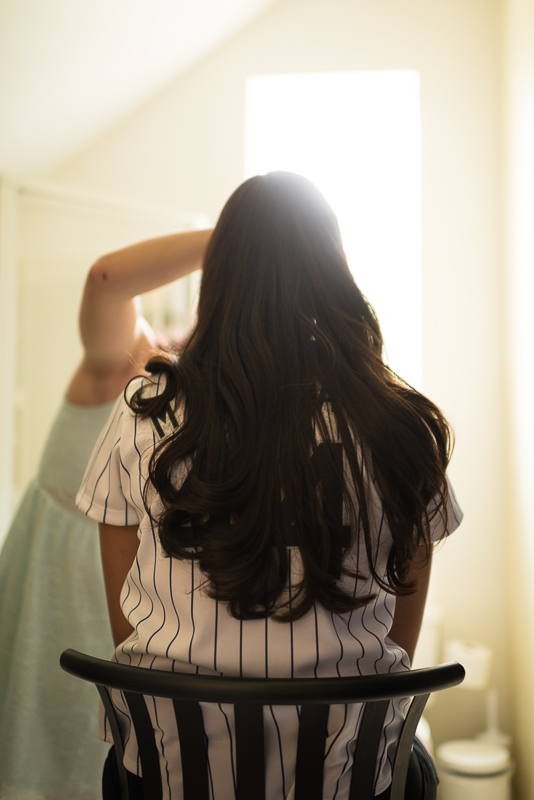 Palisade Wedding Photography bride getting ready