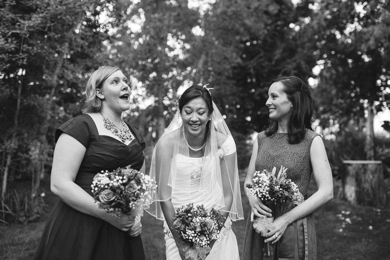 Palisade Wedding Photography laughing bride