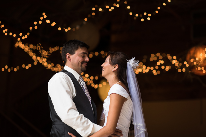Palisade Wedding Photography first dance bokeh