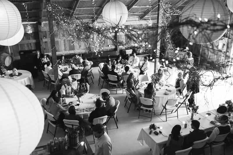 Palisade Wedding Photography barn reception