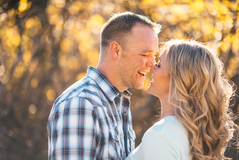 Denver Engagement Photographer fall foliage