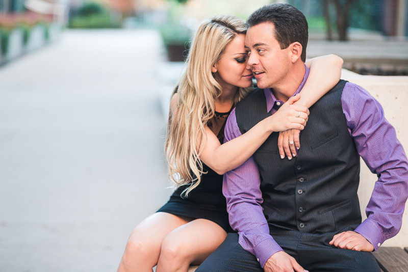 Denver Engagement Photography dressed up