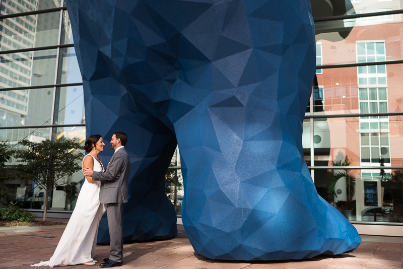 Denver Wedding Photography History Colorado big blue bear bride and groom