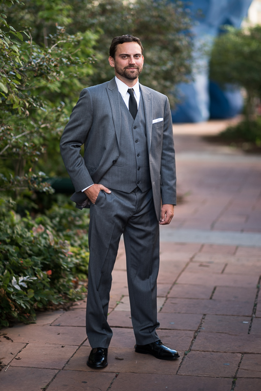 Denver Wedding Photography History Colorado groom portrait