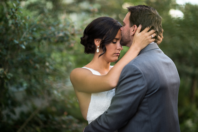 Denver Wedding Photography History Colorado bride and groom kissing