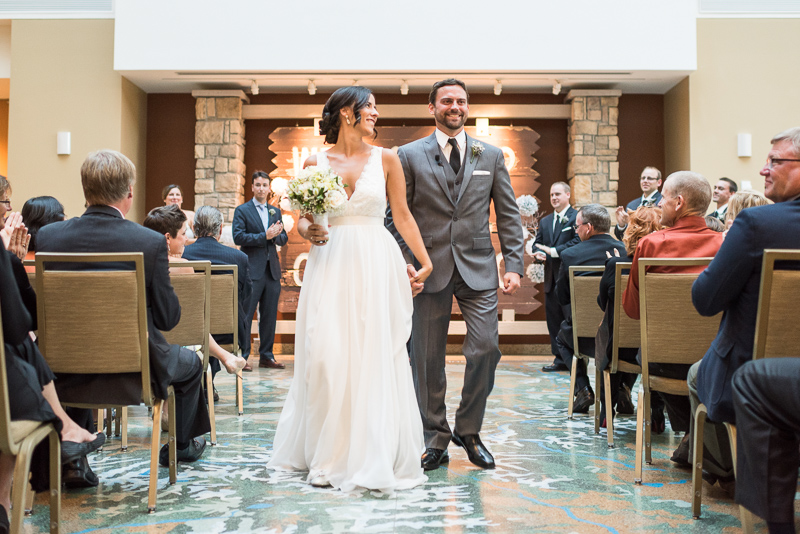 Denver Wedding Photography History Colorado recessional