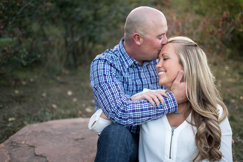 Denver engagement photography happy couple