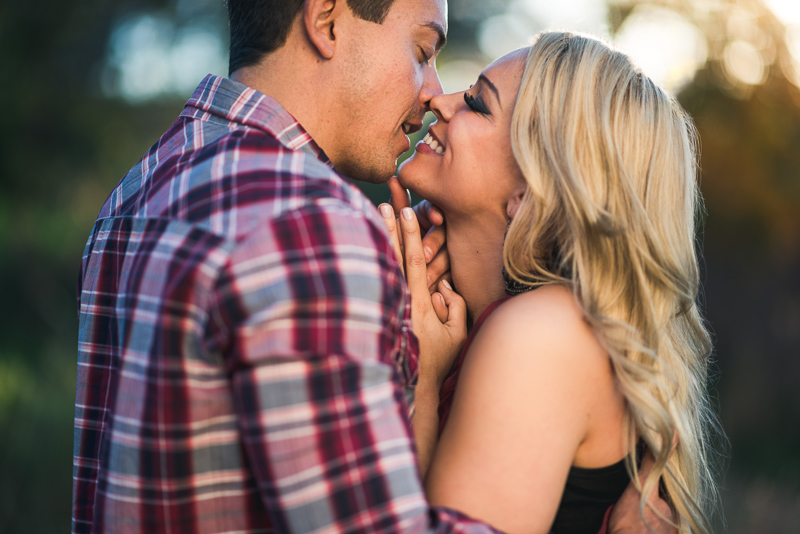 Denver engagement photography smile