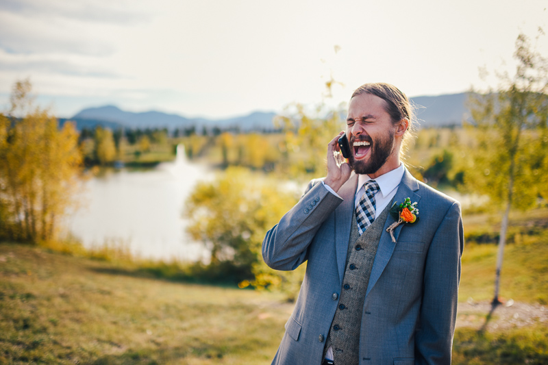 Denver Wedding Photography happy groom