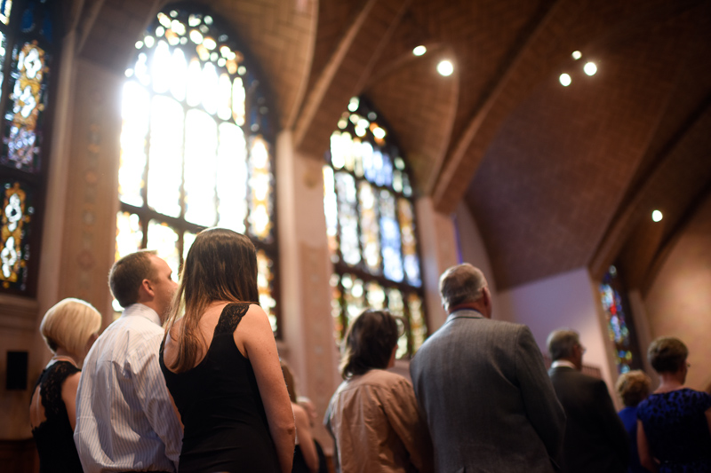 Denver Wedding Photography church light