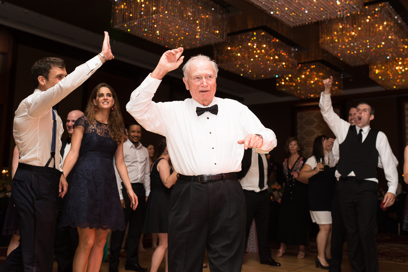 Denver Wedding Photography dancing granfather