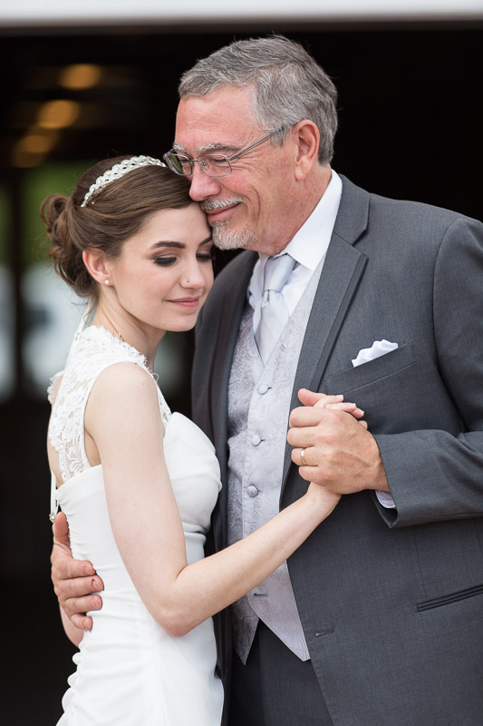 chatfield botanic gardens wedding photography father daughter dance smile
