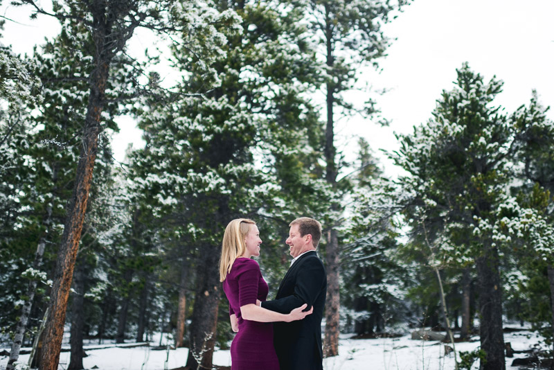 Boulder Engagement Photography dressed up