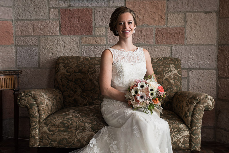 Denver Wedding Photography Cherokee Ranch and Castle bride portrait