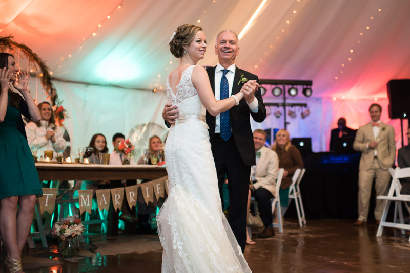 Denver Wedding Photography Cherokee Ranch and Castle father daughter dance