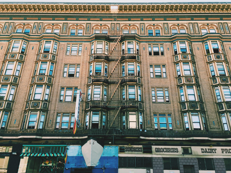 San Francisco iphone vsco tenderloin