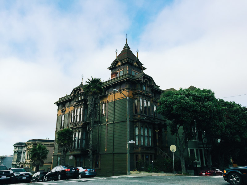 San Francisco victorian vsco iphone