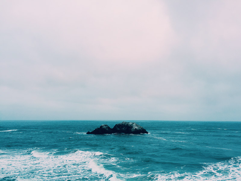San Francisco iphone vsco sutro baths