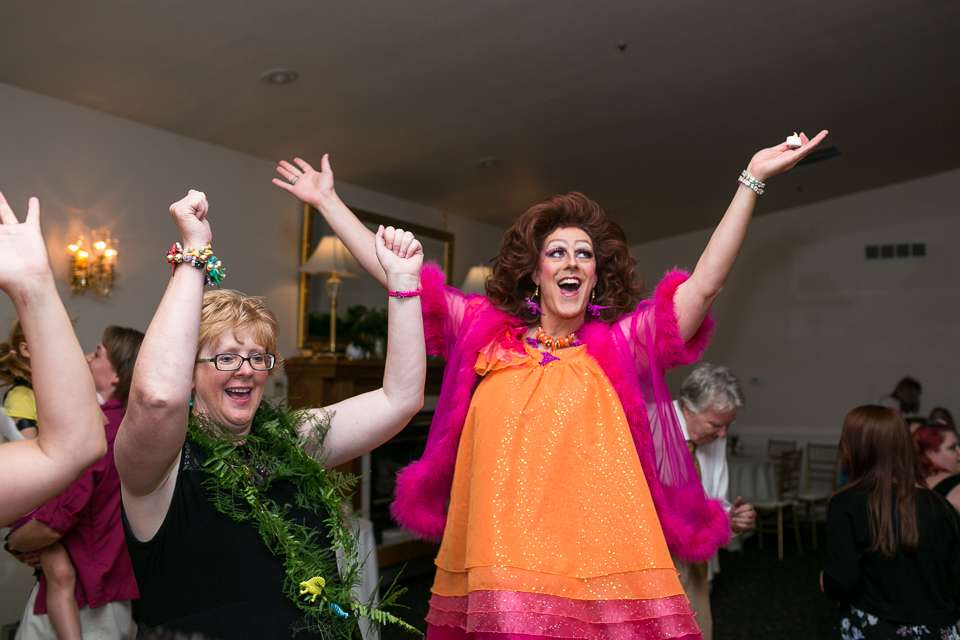 morrison willow ridge manor wedding photographer drag queen dancing