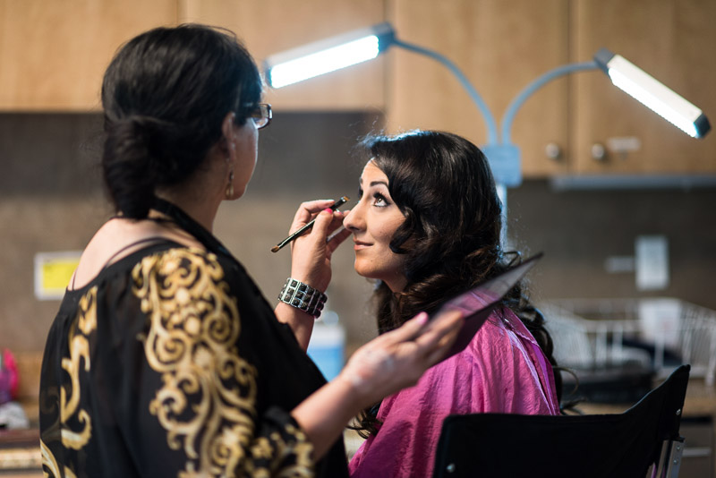 denver jewish wedding photographer bride makeup