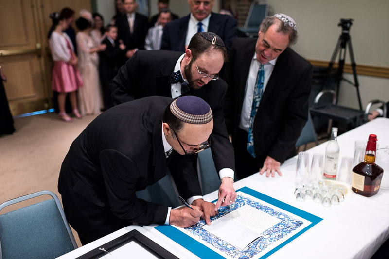 denver jewish wedding photographer ketubah